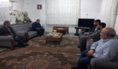 دیدار مدیر کل منابع طبیعی و آبخیزداری استان گیلان با خانواده معزز شهید جهاندار قاضی محله 