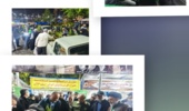 برپایی موکب مشترک اداره کل منابع طبیعی وآبخیزداری واداره کل حفاظت محیط زیست استان گیلان در میدان شهدای ذهاب رشت