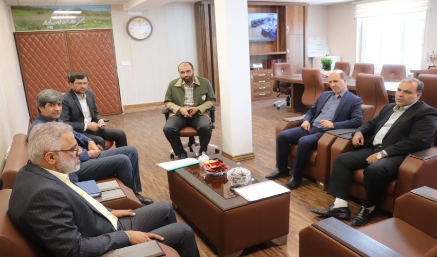 معاون محترم وزیر و سرپرست سازمان منابع طبیعی و آبخیزداری کشور به استان گیلان سفر کرد 