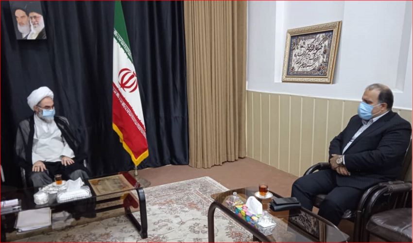 دیدار مدیر کل منابع طبیعی و آبخیزداری استان گیلان با نماینده معظم ولی فقیه استان گیلان 