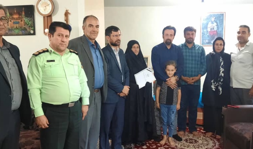 دیدار و تجلیل از خانواده های معزز شهدا و جان نثاران منابع طبیعی استان گیلان 