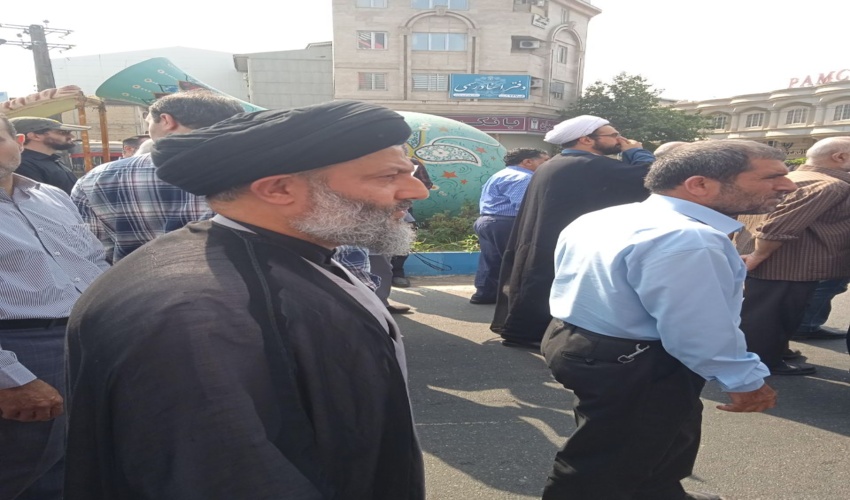 به روایت تصویر/ حضور کارکنان اداره کل منابع طبیعی و آبخیزداری استان گیلاندر راهپیمایی بزرگ شهر رشت 