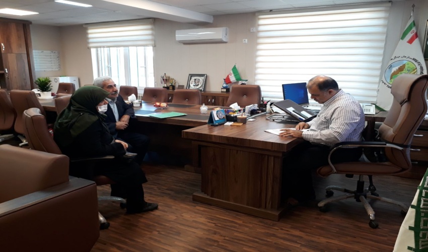 دیدار چهره به چهره  مدیر کل منابع طبیعی و آبخیزداری استان گیلان 