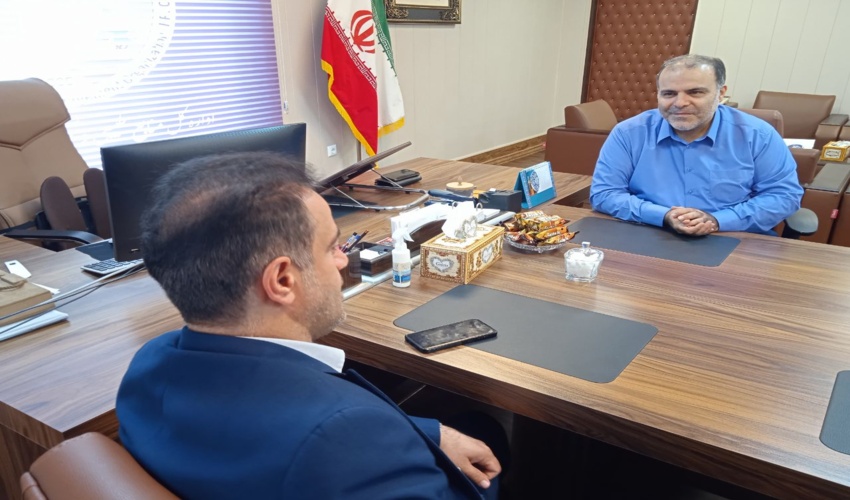 دیدار مدیر کل اداره ورزش و جوانان استان گیلان با مدیر کل منابع طبیعی و آبخیزداری استان گیلان 
