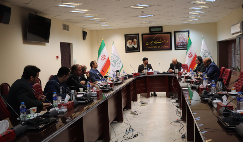 تفاهم نامه همکاری مشترک  اداره کل منابع طبیعی وآبخیزداری استان گیلان و دانشگاه گیلان