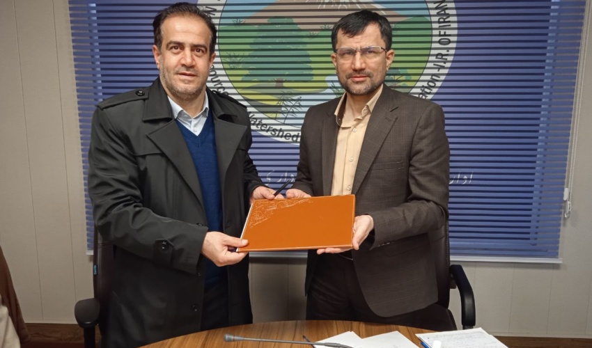 انعقاد تفاهم نامه همکاری میان اداره کل منابع طبیعی و آبخیزداری استان گیلان  و اداره کل ورزش و جوانان استان گیلان 