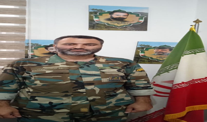 رضا ابراهیم پرور فرمانده یگان حفاظت منابع طبیعی وآبخیزداری شهرستان رشت شد