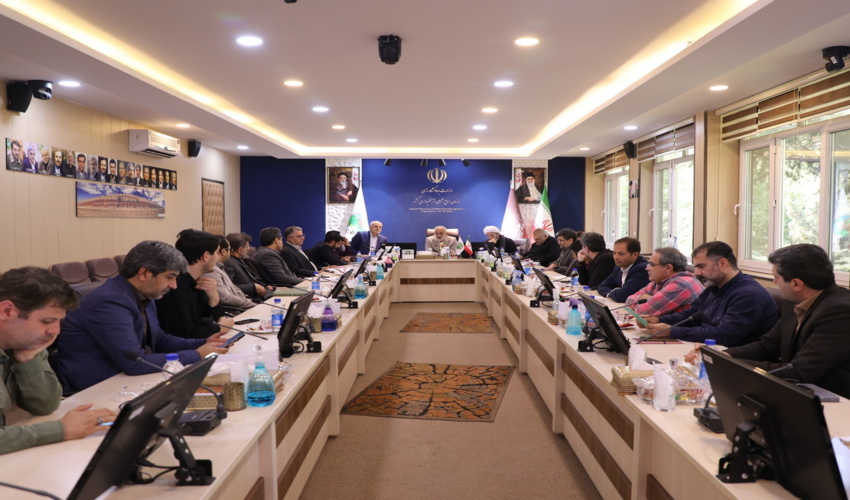 بررسی برنامه های اجرایی سال 1402 در جلسه شورای مدیران منابع طبیعی 