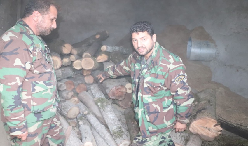 کشف و ضبط چوب آلات جنگلی غیر مجاز در استان گیلان 