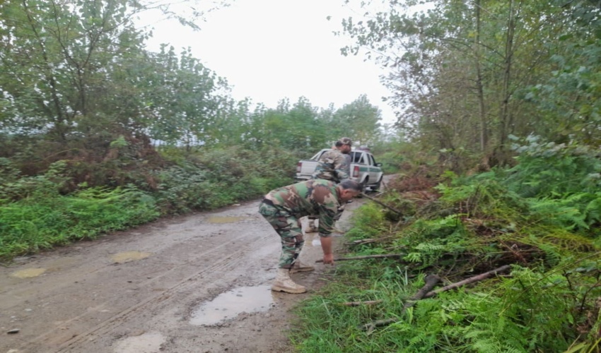 رفع تصرف اراضی ملی در شهرستان صومعه سرا 