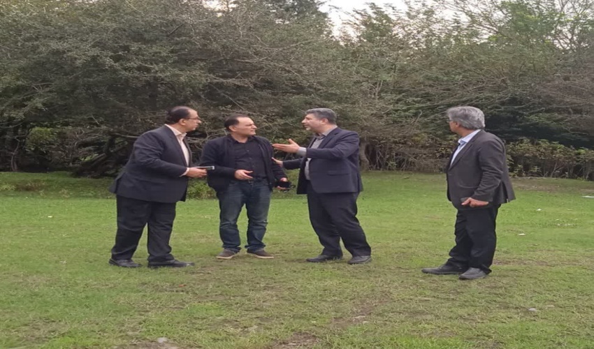 بازدید و پیگیری سرپرست اداره کل منابع طبیعی و آبخیزداری استان گیلان از روند اقدامات در نظارت طرح کچا شهرستان رشت