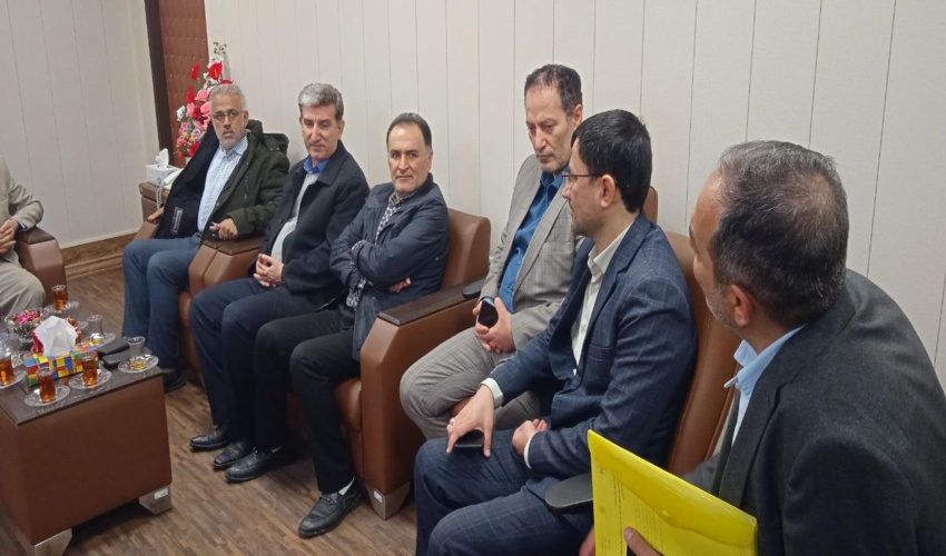 حضور دکتر نوبخت معاون وزیر و رئیس سازمان منابع طبیعی و آبخیزداری کشور و مهندس جبار کوچکی نژاد نماینده شهرستانهای رشت وخمام 