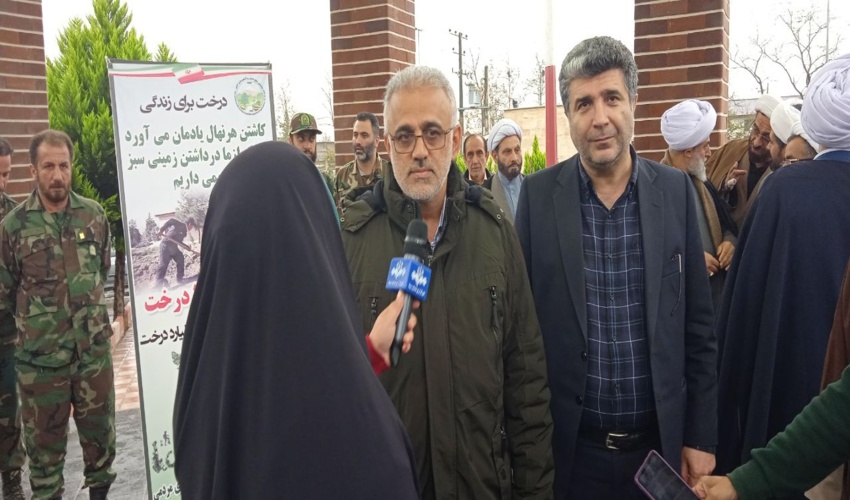  مصاحبه دکتر عباسعلی نوبخت معاون محترم وزیر وریاست سازمان منابع طبیعی و آبخیزداری کشور با بخش خبری اخبار صدا و سیمای مرکز گیلان