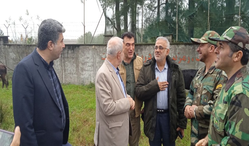  بازدید دکترعباسعلی نوبخت  معاون محترم وزیر وریاست سازمان منابع طبیعی و آبخیزداری کشور از واحد منابع طبیعی و آبخیزداری لاکان شهرستان رشت