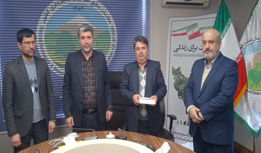 سرپرست جدید اداره منابع طبیعی و آبخیزداری شهرستان رضوانشهر منصوب شد 