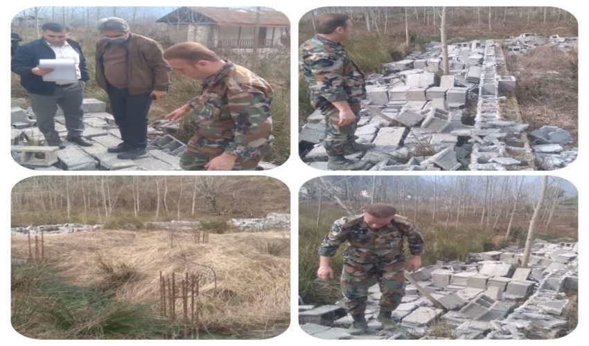 رفع تصرف اراضی ملی در شهرستان فومن