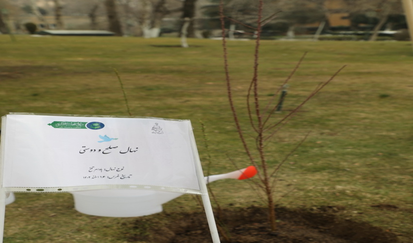حضور سید مازیار رضوی  در مراسم نماز پر فضیلت جمعه