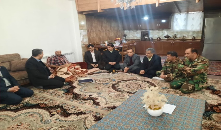 دیدار با جنگلبانان آسیب دیده شهرستان تالش