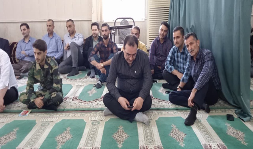 برگزاری مراسم ویژه دهه محرم در اداره کل منابع طبیعی وآبخیزداری استان گیلان