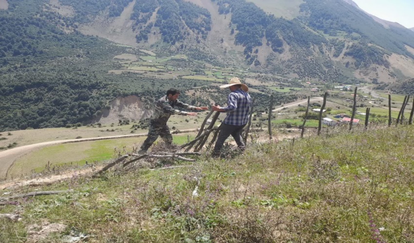 رفع تصرف اراضی ملی در شهرستان تالش 