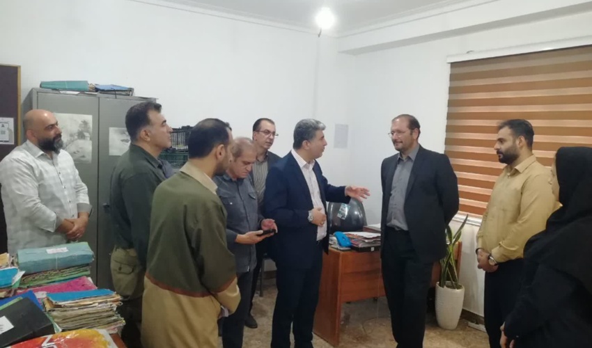 گزارش تصویری از حضور سرپرست سازمان منابع طبیعی وآبخیزداری کشور از پروژه عرصه زراعت چوب در شهرستان شفت