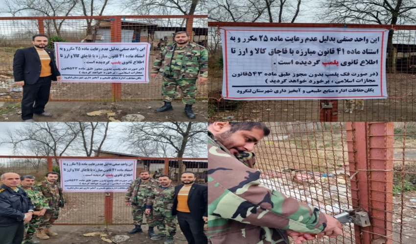 پلمپ یک کوره ذغال واقع در منطقه مریدان لنگرود 